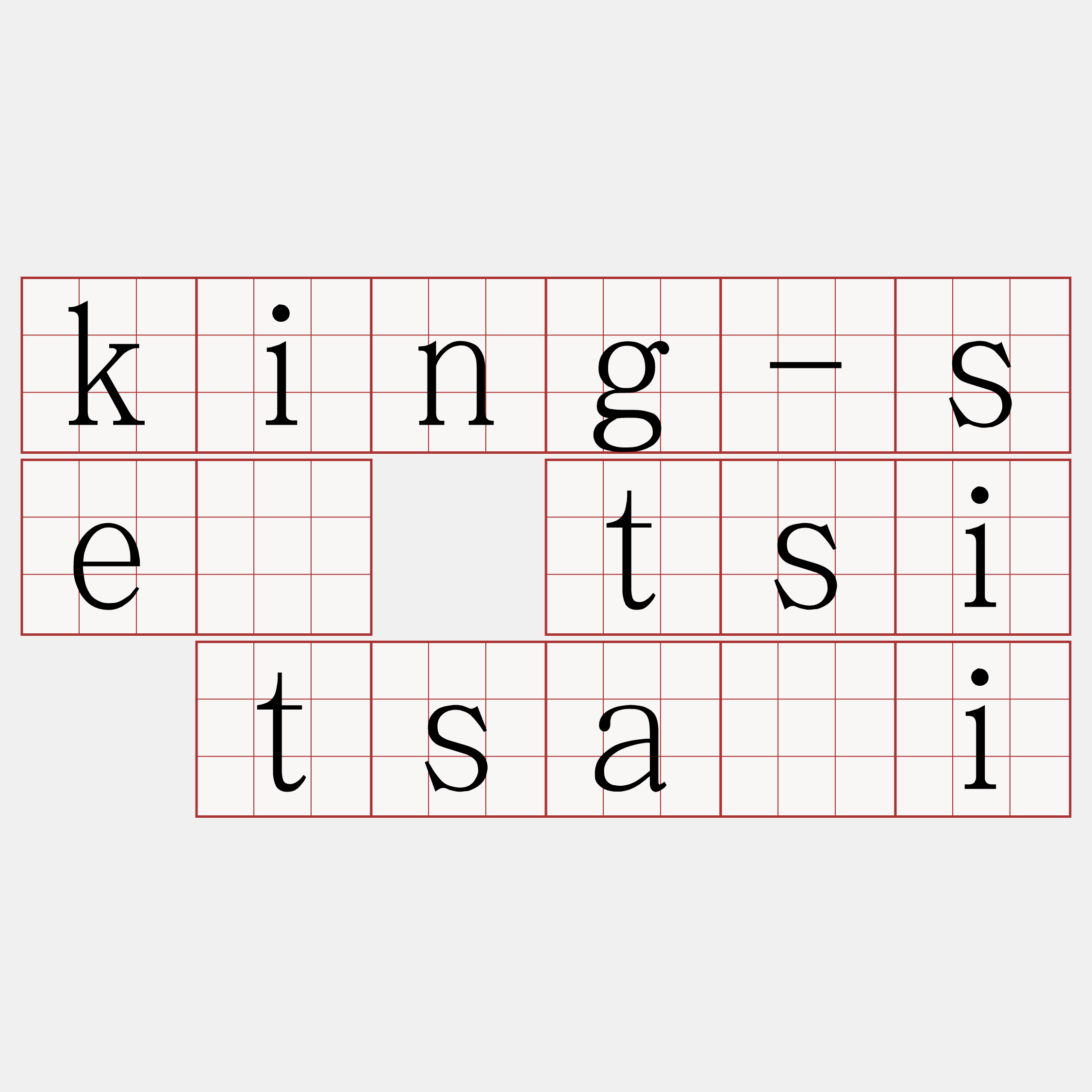 king-sè tsi tsâi